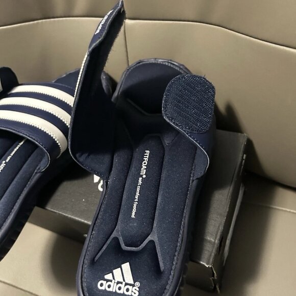 BNWB \'VINTAGE\' MEN ADIDAS SUPERSTAR 3G SLIDES FIT FOAM ITEM#G61949 US SIZE 5 main image 6